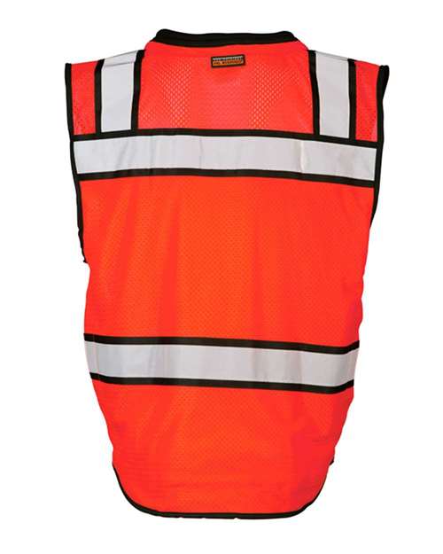 Unisex High-Performance Surveyors Vest – Back