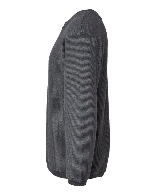 Unisex Corded Crewneck Sweatshirt
