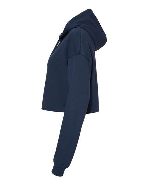 Women's Crop Fleece Hoodie Sweatshirt – Detail