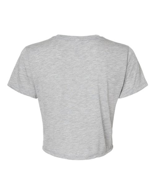 Women’s Flowy Crop Tee – Back