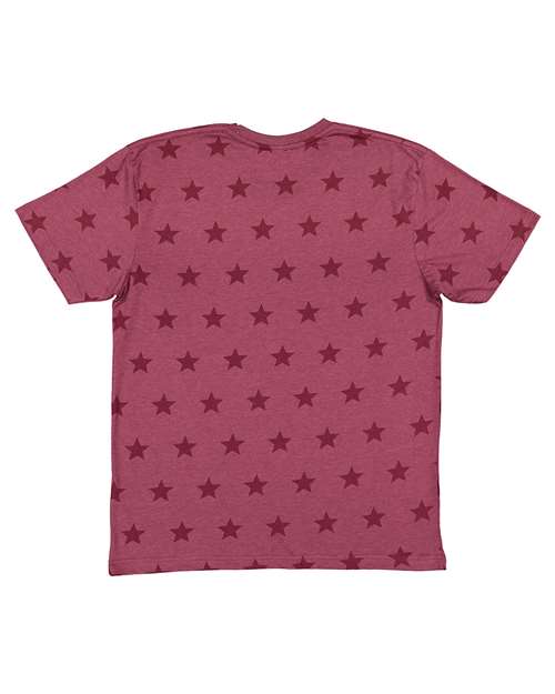 Men's Star Print Tee – Back