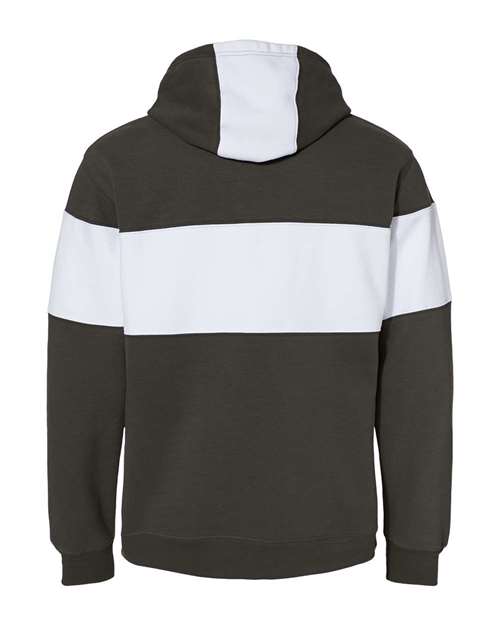 Men's Varsity Fleece Colorblocked Hooded Sweatshirt