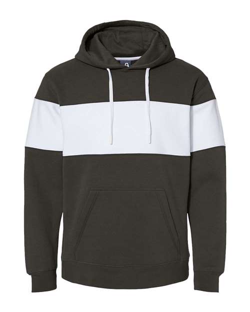 Men's Varsity Fleece Colorblocked Hooded Sweatshirt