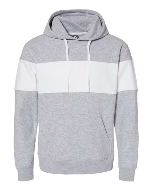 Men's Varsity Fleece Colorblocked Hooded Sweatshirt