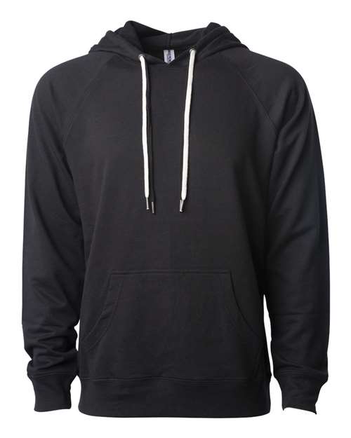 Icon Lightweight Loopback Terry Hooded Sweatshirt-Independent Trading Co&#46;