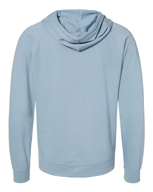 Unisex Icon Lightweight Loopback Terry Full-Zip Hooded Sweatshirt
