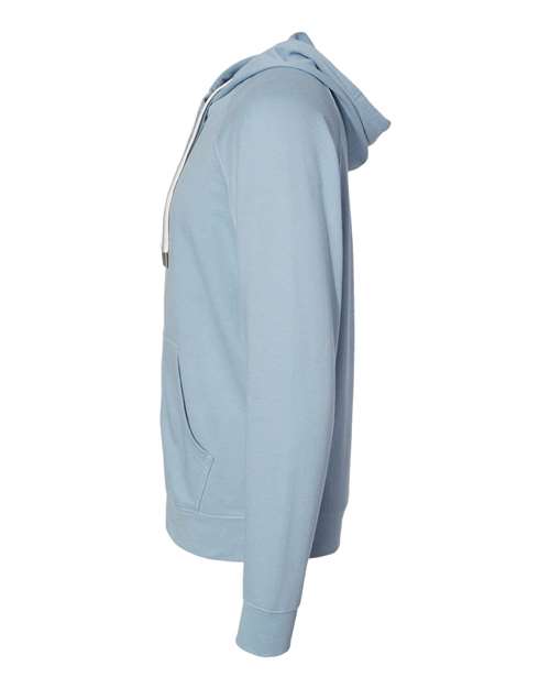 Unisex Icon Lightweight Loopback Terry Full-Zip Hooded Sweatshirt