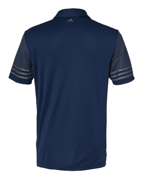 Men's Striped Sleeve Polo