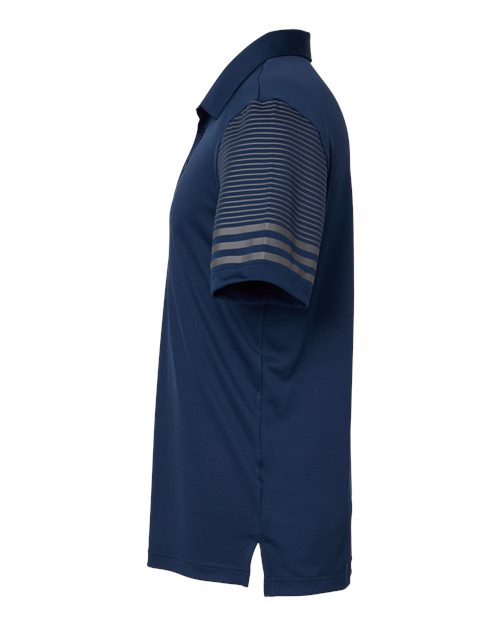 Men's Striped Sleeve Polo