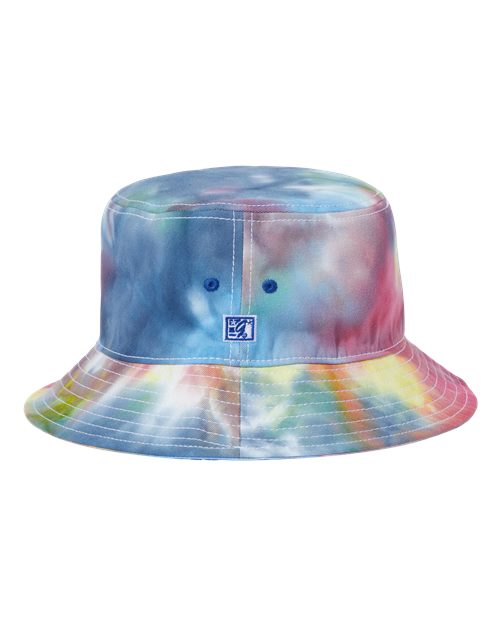 Tie-Dyed Bucket Hat-