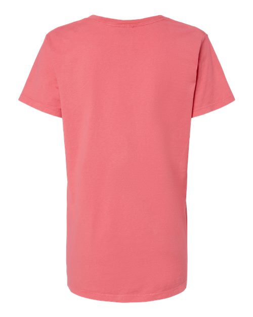 Women's Garment-Dyed V-Neck T-Shirt