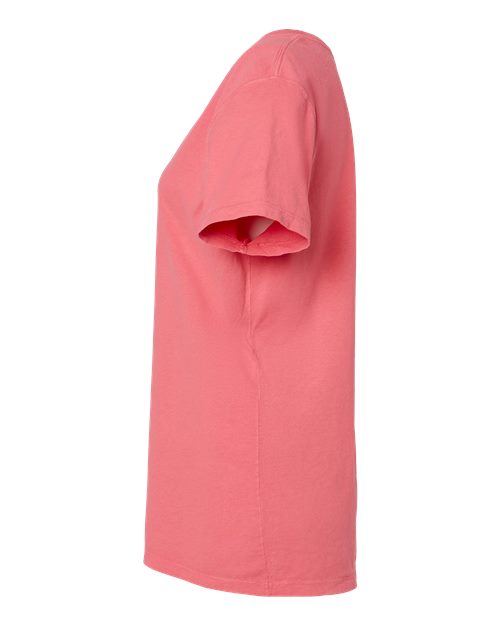 Women's Garment-Dyed V-Neck T-Shirt