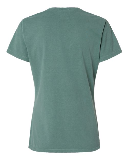 Women's Garment-Dyed V-Neck T-Shirt