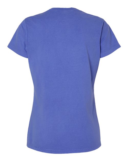 Women's Garment-Dyed V-Neck T-Shirt