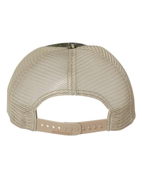 Garment Washed Printed Trucker Cap