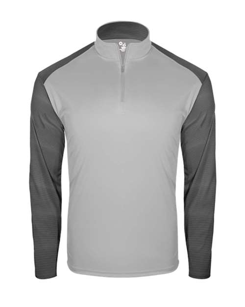 Youth Breakout Quarter&#45;Zip Pullover-Badger