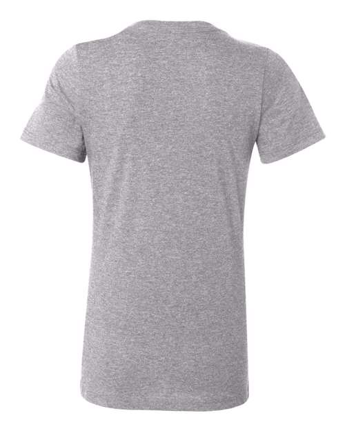 Women’s Relaxed Fit Heather CVC Tee – Back