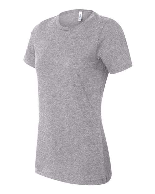 Women’s Relaxed Fit Heather CVC Tee – Side
