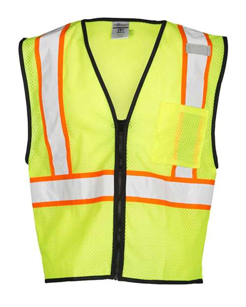 Chemically Treated Contrast Mesh Vest-