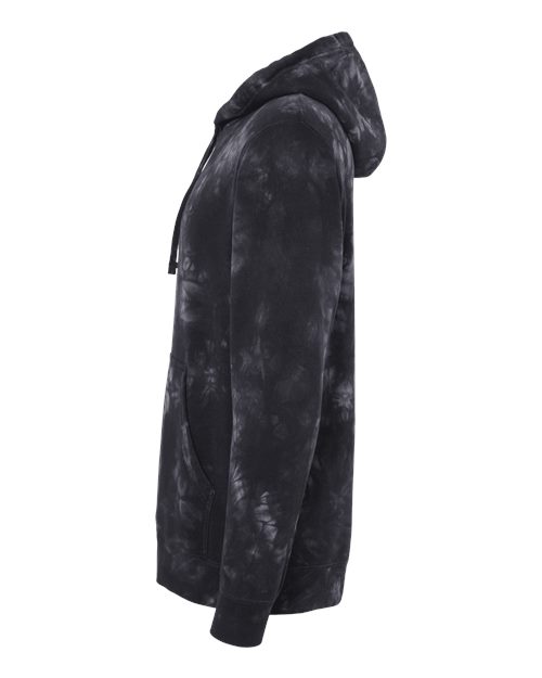 Unisex Midweight Tie-Dyed Hooded Sweatshirt