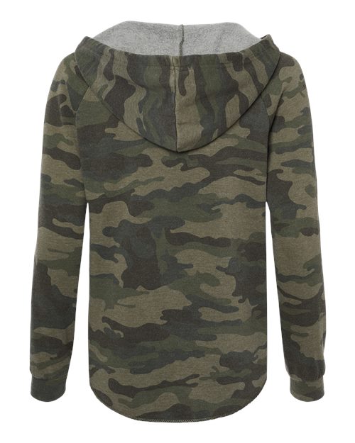 Women’s Lightweight California Wave Wash Hooded Sweatshirt