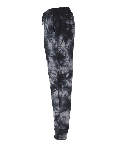 Unisex Tie-Dyed Fleece Sweatpants