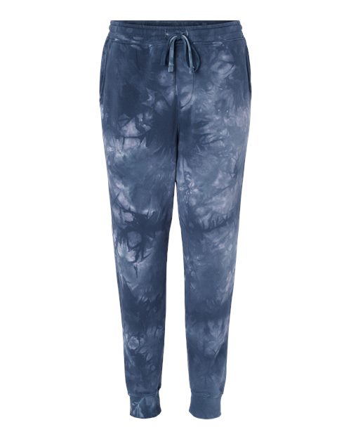 Unisex Tie&#45;Dyed Fleece Sweatpants-Independent Trading Co&#46;