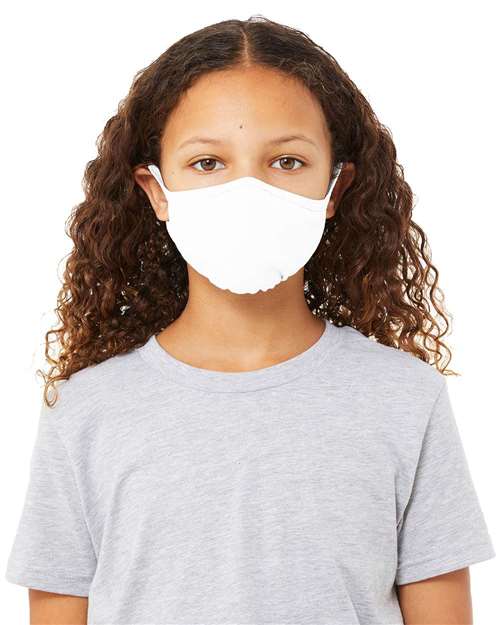 Youth 2&#45;Ply Reusable Face Mask-BELLA &#43; CANVAS