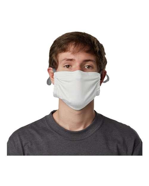 2-Ply Polyester Pocket Face Mask-Hanes