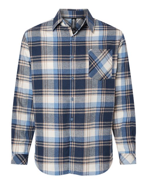 Men's Open Pocket Flannel Shirt