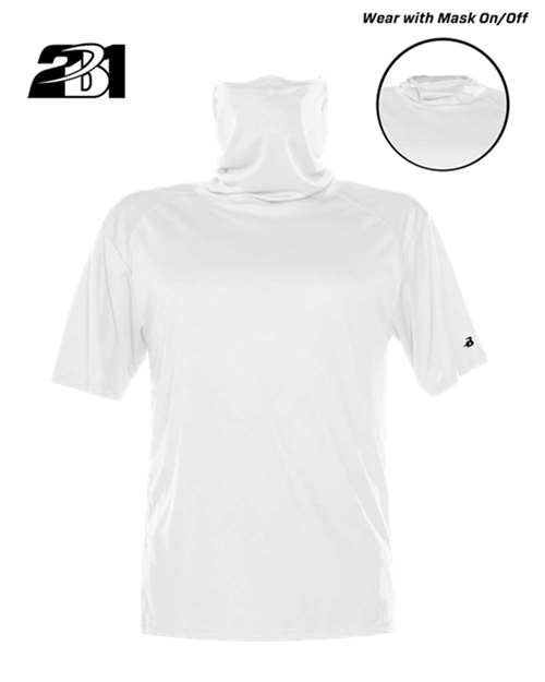 2B1 T-Shirt with Mask-Badger