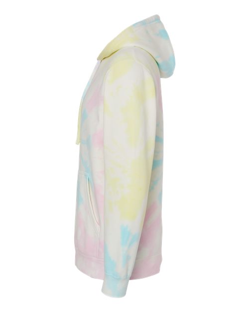 Unisex Midweight Tie-Dyed Hooded Sweatshirt