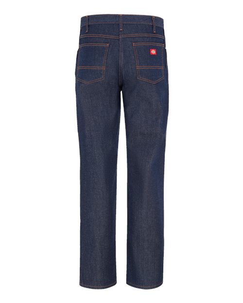 Men's Extended Sizes Straight 5-Pocket Jeans