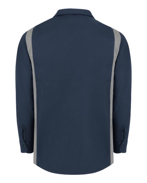 Men's Industrial Colorblocked Long Sleeve Shirt