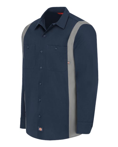 Men's Industrial Colorblocked Long Sleeve Shirt