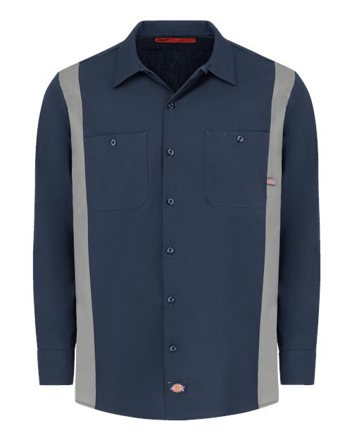 Men's Industrial Colorblocked Long Sleeve Shirt