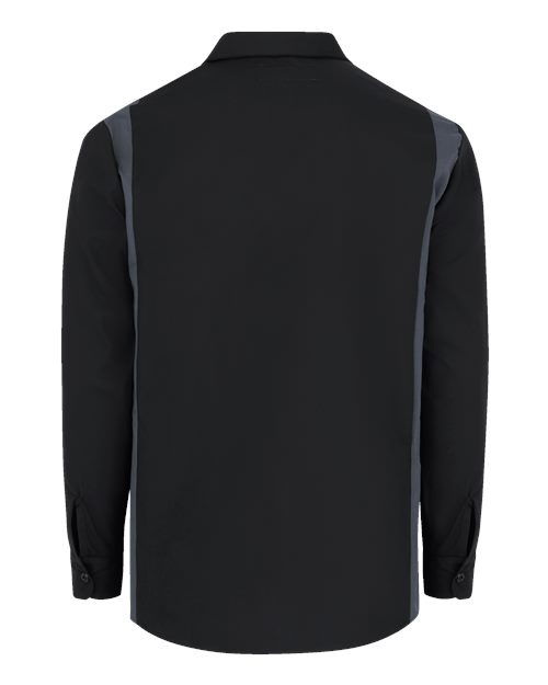 Men's Tall Industrial Colorblocked Long Sleeve Shirt – Back