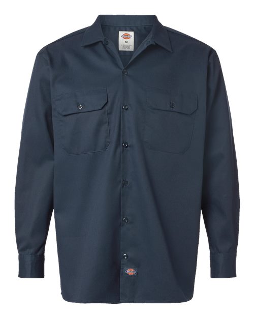 Men's Tall Long Sleeve Work Shirt