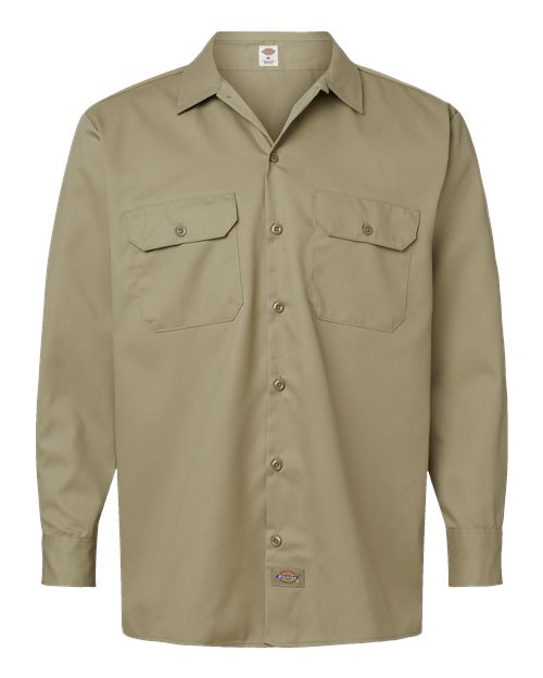 Men's Tall Long Sleeve Work Shirt