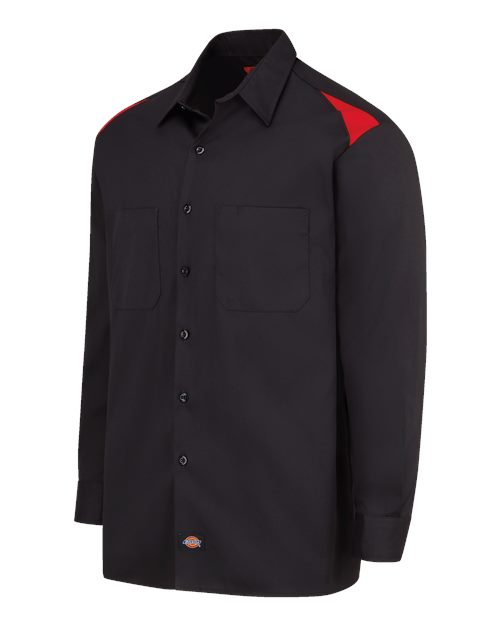 Men's Tall Long Sleeve Performance Team Shirt – Detail
