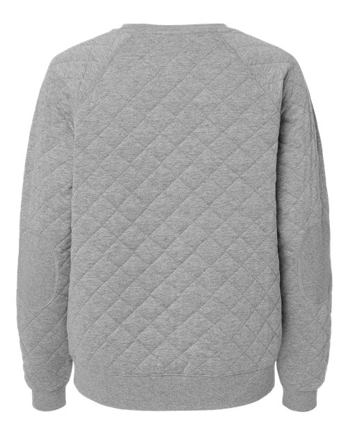 Women's Quilted Crewneck Pullover