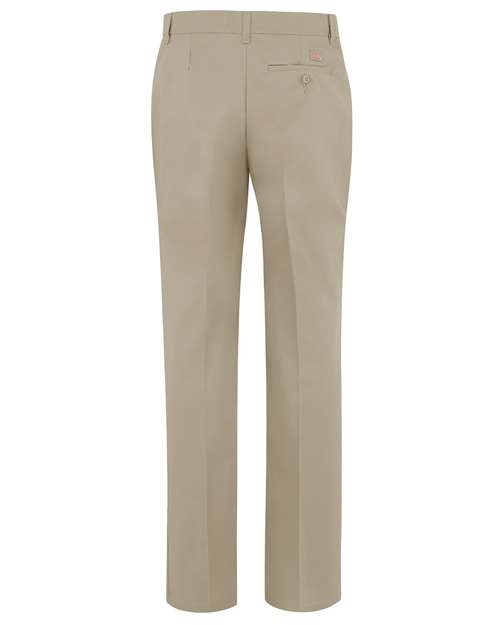 Women's Premium Flat Front Pants – Back