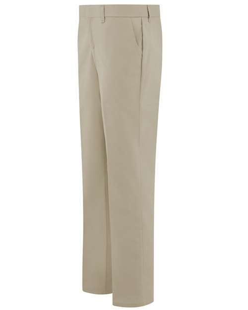 Women's Premium Flat Front Pants – Detail