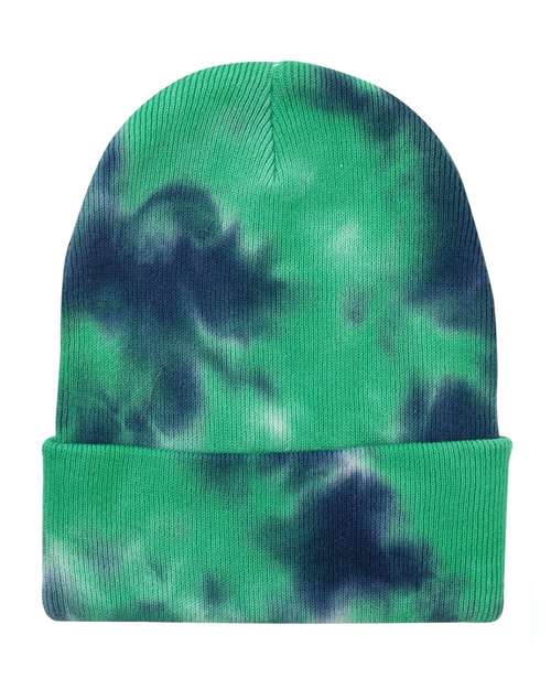Sportsman 12" Tie-Dyed Cuffed Beanie SP412