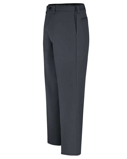 Men's Industrial Flat Front Comfort Waist Pants