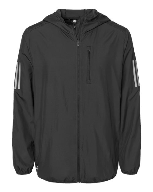 Hooded Full-Zip Windbreaker-Adidas