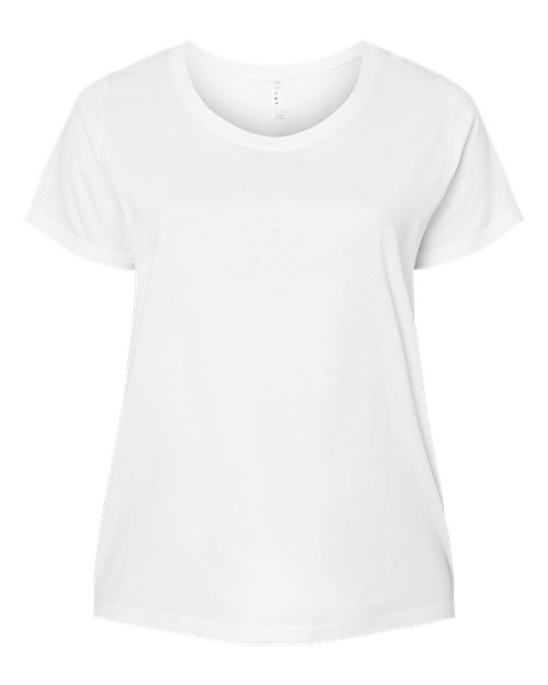 Curvy Collection Women&#39;s Fine Jersey Tee-LAT