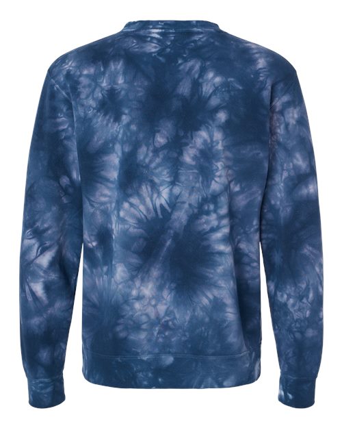 Unisex Midweight Tie-Dyed Crewneck Sweatshirt