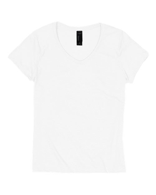 Hanes Women's Perfect-T Triblend V-Neck T-Shirt 42VT