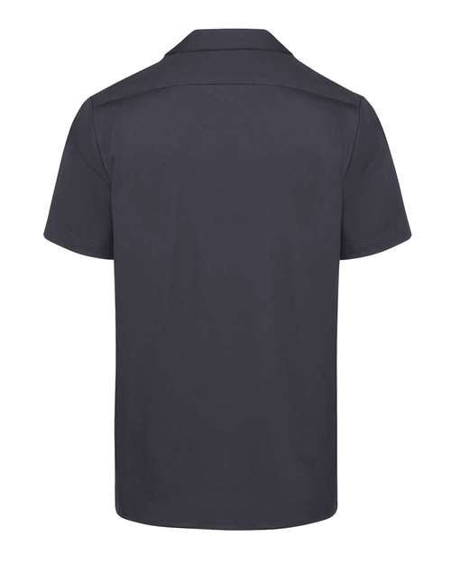 Men's Industrial Short Sleeve Cotton Work Shirt